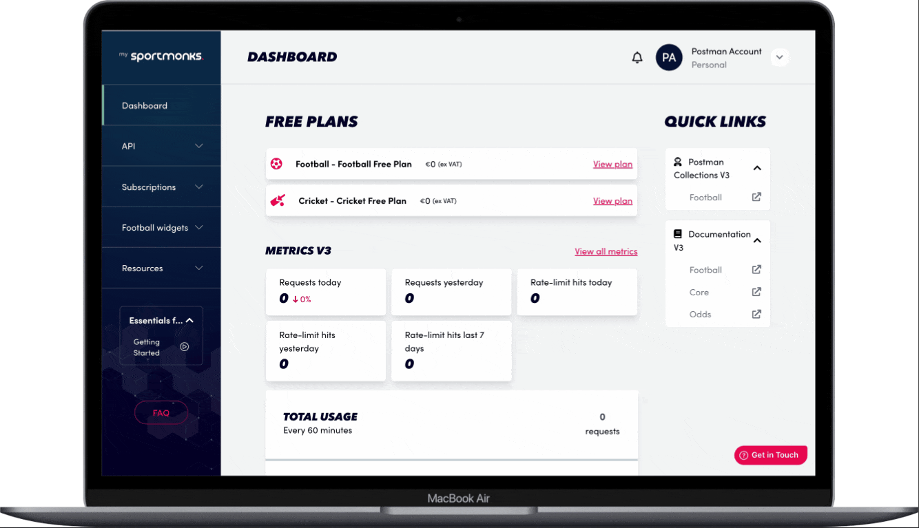 Choosing a new subscription and sport