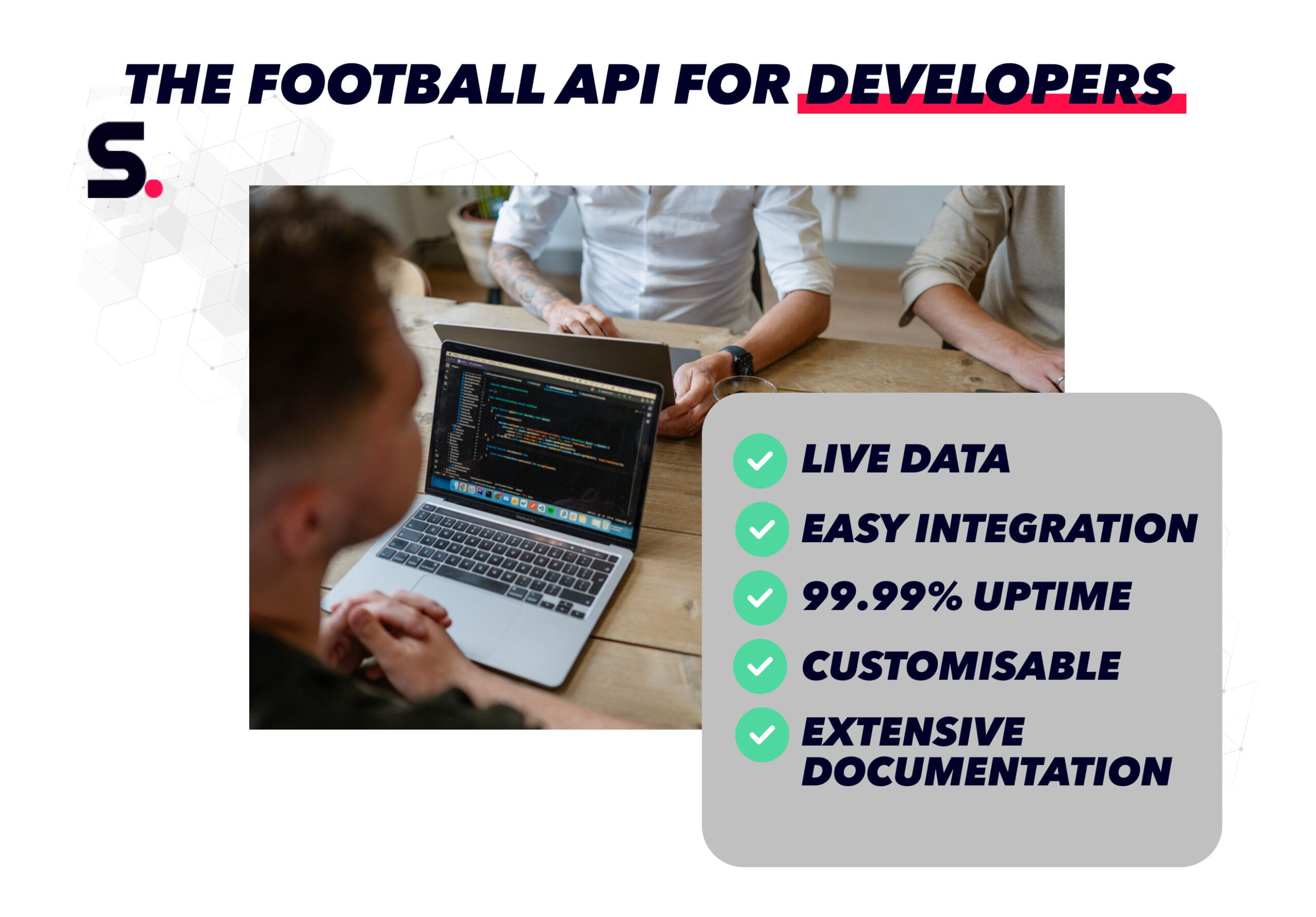 How Sportmonks helps with a Sports API for developers