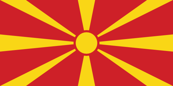 Macedonia FYR flag